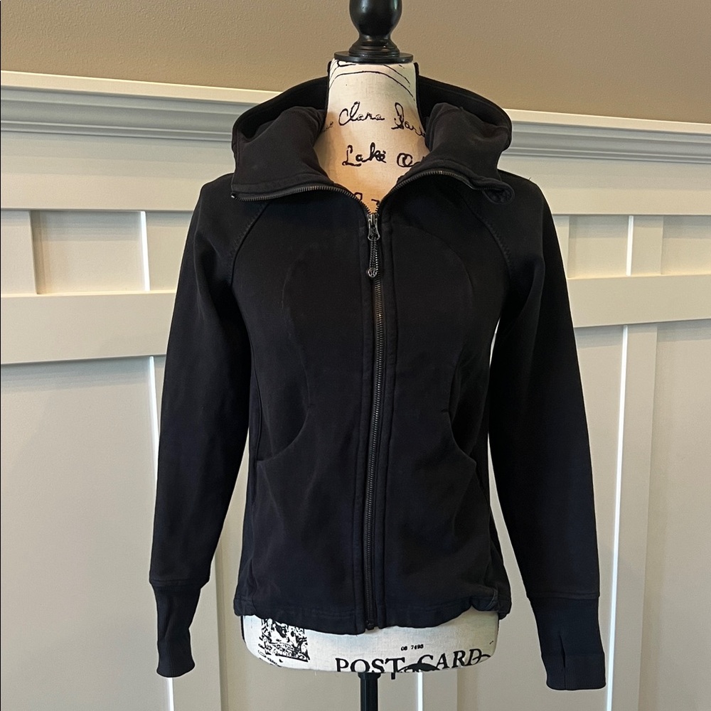 Lululemon Semi Fitted Scuba Full Zip Hoodie